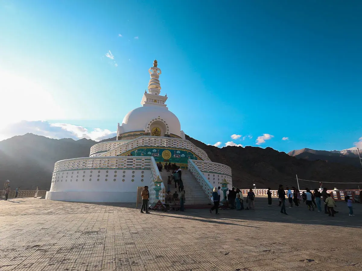 Shanti Stupa Leh